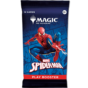 Sobre de cartas Magic the Gathering Spider-Man Play Booster (inglés)