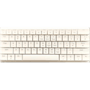 GAME KH-60LP Mecanico Bajo Perfil RGB Blanco Spanish Layout - Teclado Gaming