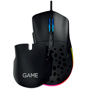 GAME MX-WC2T RGB Carcasa Intercambiable con pesas - Raton Gaming