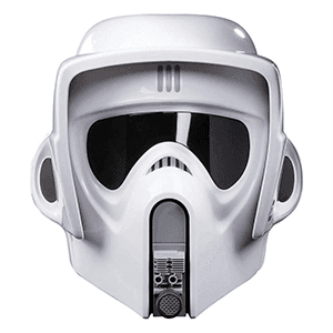 Replica Casco electronico Star Wars Black series Scout Trooper (escala 1:1)