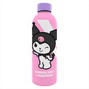 Botella de acero inoxidable soft touch Kuromi de 800 ml