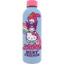 Botella de acero inoxidable soft touch Hello Kitty and Friends de 800 ml