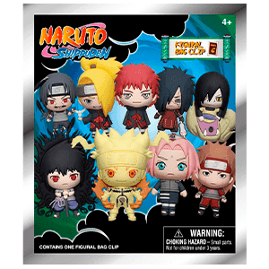 Colgante 3D Naruto 3D Series 6 para Mochilas y bolsos (surtido)