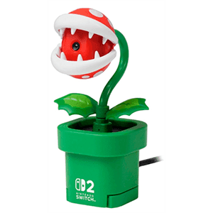 Nintendo Switch 2 Cámara Planta Piraña