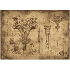 Blades of Fire - Day 1 Edition – Lámina Exclusivo GAME