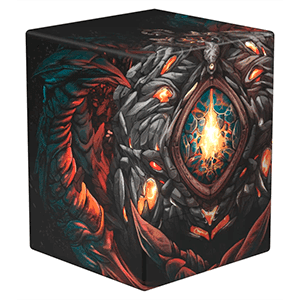 Caja de almacenaje para 100 cartas Boulder Magic: The Gathering "Tarkir: Dragonstorm" - Mox Jasper