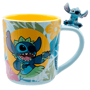 Taza 3D Disney Stitch Hawaiano