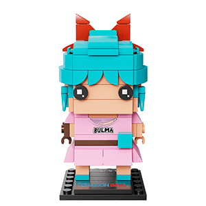 Set de Construccion Dragon Ball Bulma de 10 cm