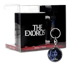 Taza El Exorcista de 325 ml  + llavero metalico El Exorcista