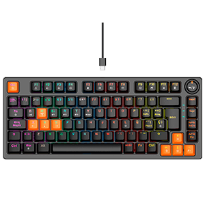 GAME KX-W MINI Mecanico Mini RGB Wireless USB + BT + 2.4Ghz - Teclado Gaming - Reacondicionado