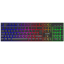 GAME KX3 Membrana RGB Rainbow Spanish Layout Negro - Teclado Gaming