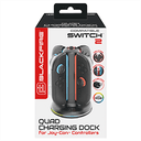 Blackfire Switch2 Base de Carga para 4 Joycons RGB