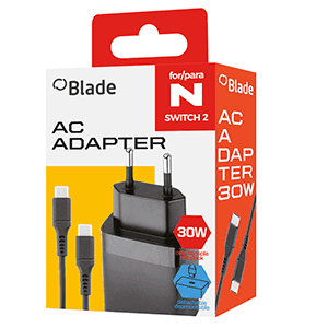 Adaptador de Corriente 30W Nintendo Switch 2