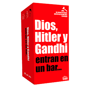 Dios, Hitler y Gandhi entran en un bar...