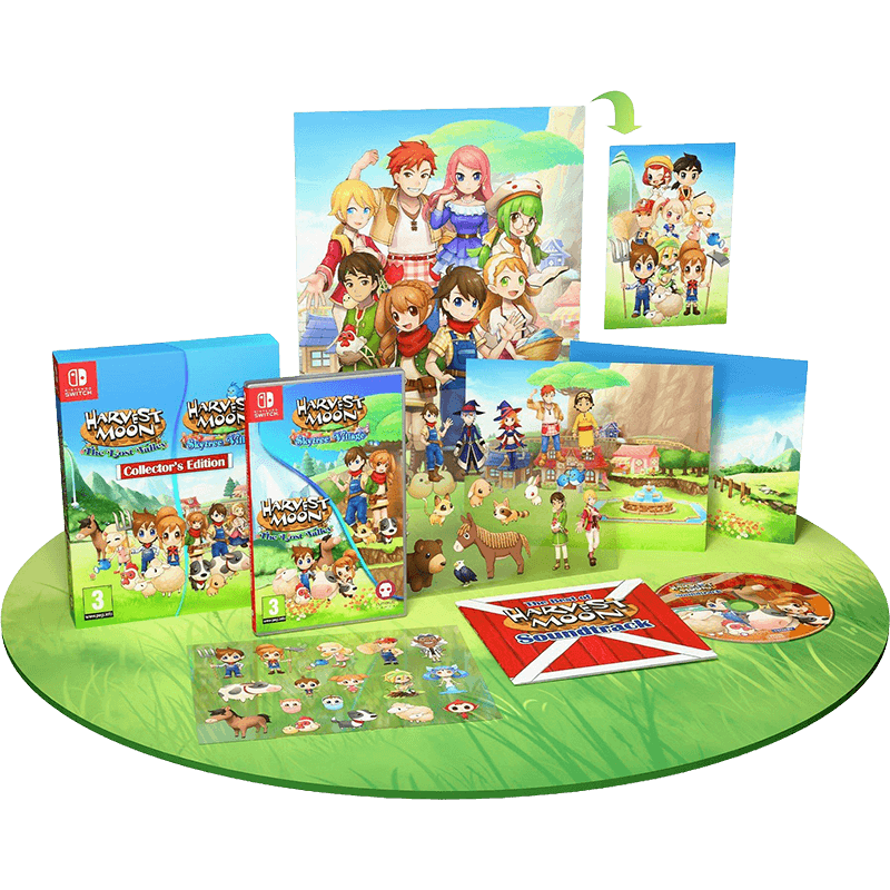Harvest Moon The Lost Valley & Skytree Village Collector’s Edition Nintendo Switch
