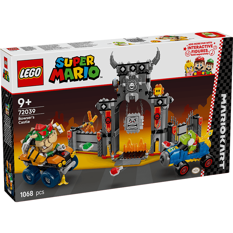 LEGO Super Mario Kart Castillo De Bowser 72039