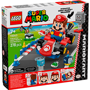 LEGO Super Mario Kart Interactivo y Kart Estándar 72043