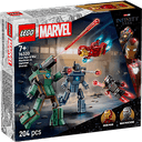 LEGO Super Heroes Marvel Iron Man Y Máquina De Guerra Vs. Drones De Hammer 76320