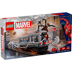 LEGO Super Heroes Marvel Spider-Man Vs. Doc Ock: Escena Del Tren Subterráneo 76321