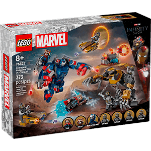 LEGO Super Heroes Marvel Thor De Vengadores: Endgame Vs. Chitauri 76322