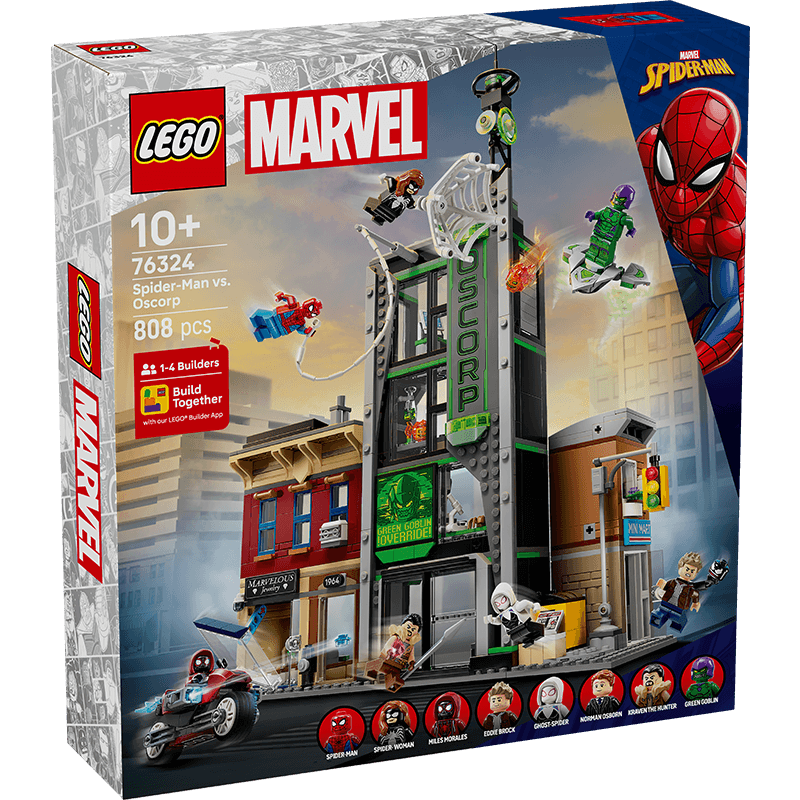 LEGO Super Heroes Marvel Spider-Man Vs. Oscorp 76324