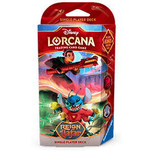 Disney Lorcana: Reign of Jafar Starter Deck A - Ametista & Acciaio (inglés)