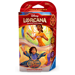 Disney Lorcana: Reign of Jafar Starter Deck B - Rubino & Zaffiro (inglés)