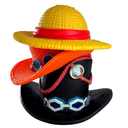 Hucha One Piece Pila de sombreros de Luffy, Ace y Sabo