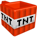 Taza 3D Minecraft TNT de 320 ml