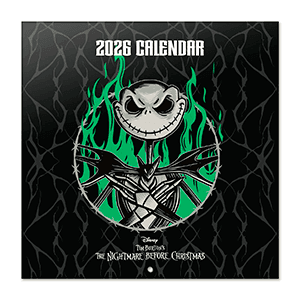 Calendario 2026 Pesadilla antes de Navidad 30x30 cm