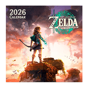 Calendario 2026 The Legend of Zelda 30x30 cm