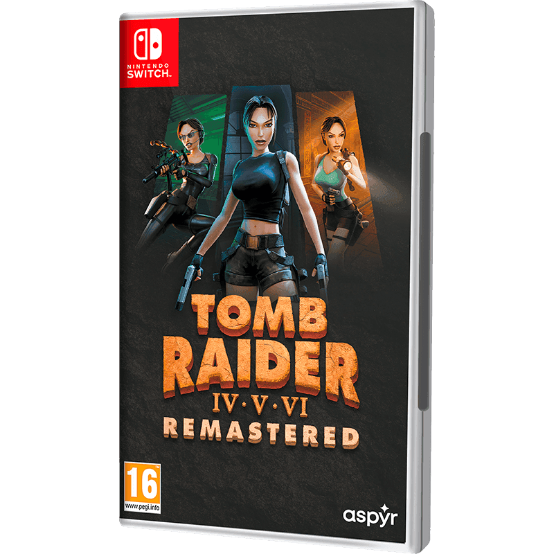 Tomb Raider IV-VI Remastered Starring Lara Croft Nintendo Switch