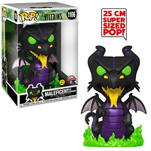 Figura POP Disney Villains Maleficient as Dragon Exclusive 25cm - Reacondicionado