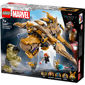 LEGO Super Heroes Marvel: Vengadores Vs. Leviatán 76290 - Reacondicionado