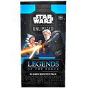 Sobre de cartas (ingles) Star Wars Unlimited: Legends of the Force Booster