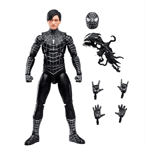 Figura Marvel Legends series Spider-man 3 Symbiote de 15 cm