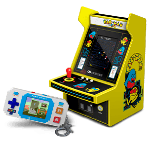 Pack Consola Retro Arcade Micro Player Pro Pac-Man + Consola Retro portatil Pixel Pocket Tetris