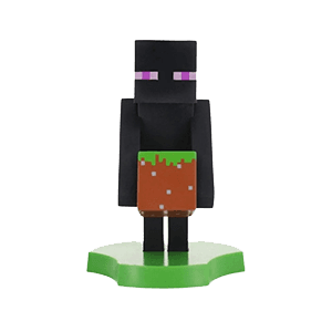 Minecraft: Soporte Enderman para Teléfono y Auriculares 12cm