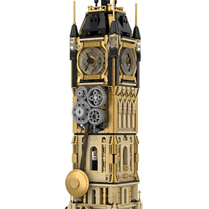Set de construccion Torre del Reloj Reloj Big Ben de estilo steampunk