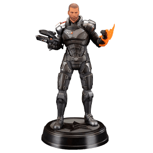 Figura Mass Effect Commander John Shepard de 23 cm