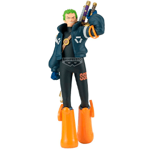 Figura One Piece The Shukko Roronoa Zoro (Egghead) de 17 cm - Reacondicionado