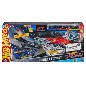 Pista Hot Wheels Racing F1 Motorizada + 3 vehiculos