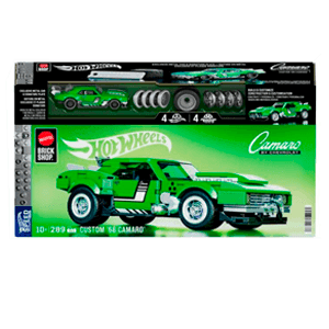 Set de Construccion Mattel Brick Shop Hot Wheels Speed Series Building Set 1/32 Custom 68 Camaro