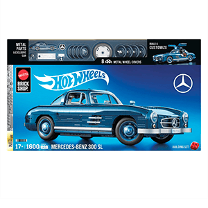 Set de construccion Hot Wheels Mercedes 300SL