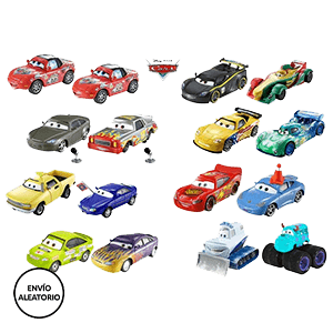 Pack de 2 vehiculos metalicos Disney Pixar Cars (Surtido)