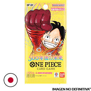 Sobre de cartas One Piece 5000 years into the future OP-07 en Japones