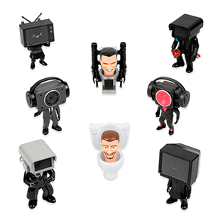 Skibidi Toilet Mini Mystery Figures