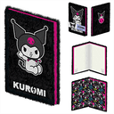 Cuaderno A5 Tapas De Peluche Kuromi