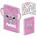 Lilo & Stitch - Cuaderno A5 Tapas De Peluche Angel
