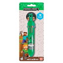 Minecraft Bolígrafo Multicolor (10 En 1)
